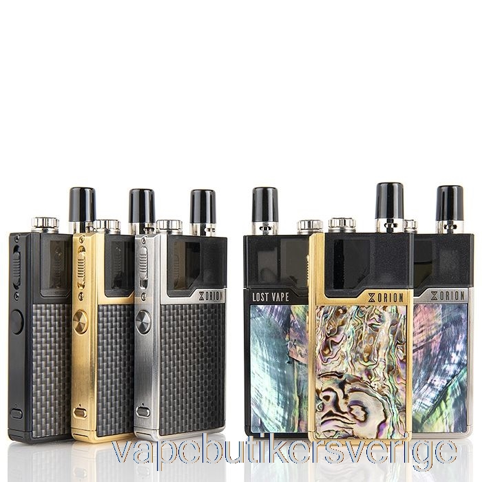 Vape Sverige Lost Vape Orion 40w Dna Go Pod System Komplett Kit - Rostfri Ram - Ocean Pilgrimsmussla